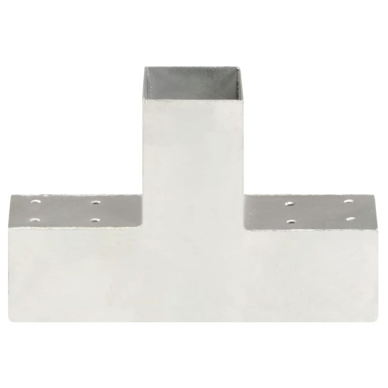 Connecteur de poteau Forme en T Métal galvanisé 71x71 mm - 2