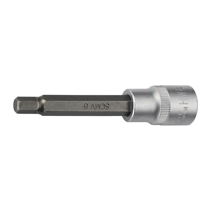 Jeu de clés à douille 1/2 po. 6 pans creux ouv. de clé 8 mm longueur ...