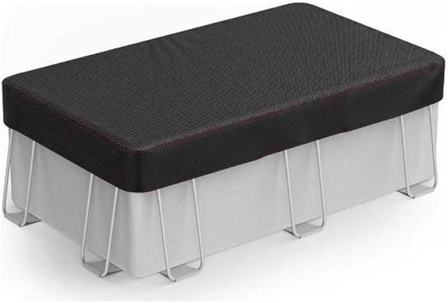 Oxford Rectangular, Waterproof UV Protection Shield Against Dust and Debris, Black Tarp -230 * 160 * 20cm