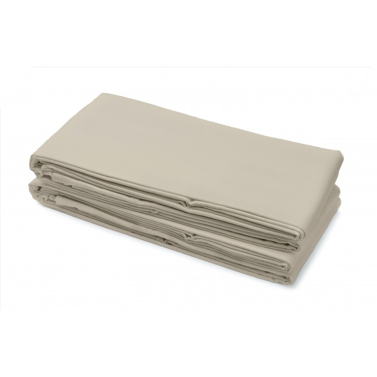 DRAP PLAT 100% COTON 57 FILS COULEURS - Beige Crème, MATIÈRE - 100% COTON, TAILLES - 240 x 300 cm - 2