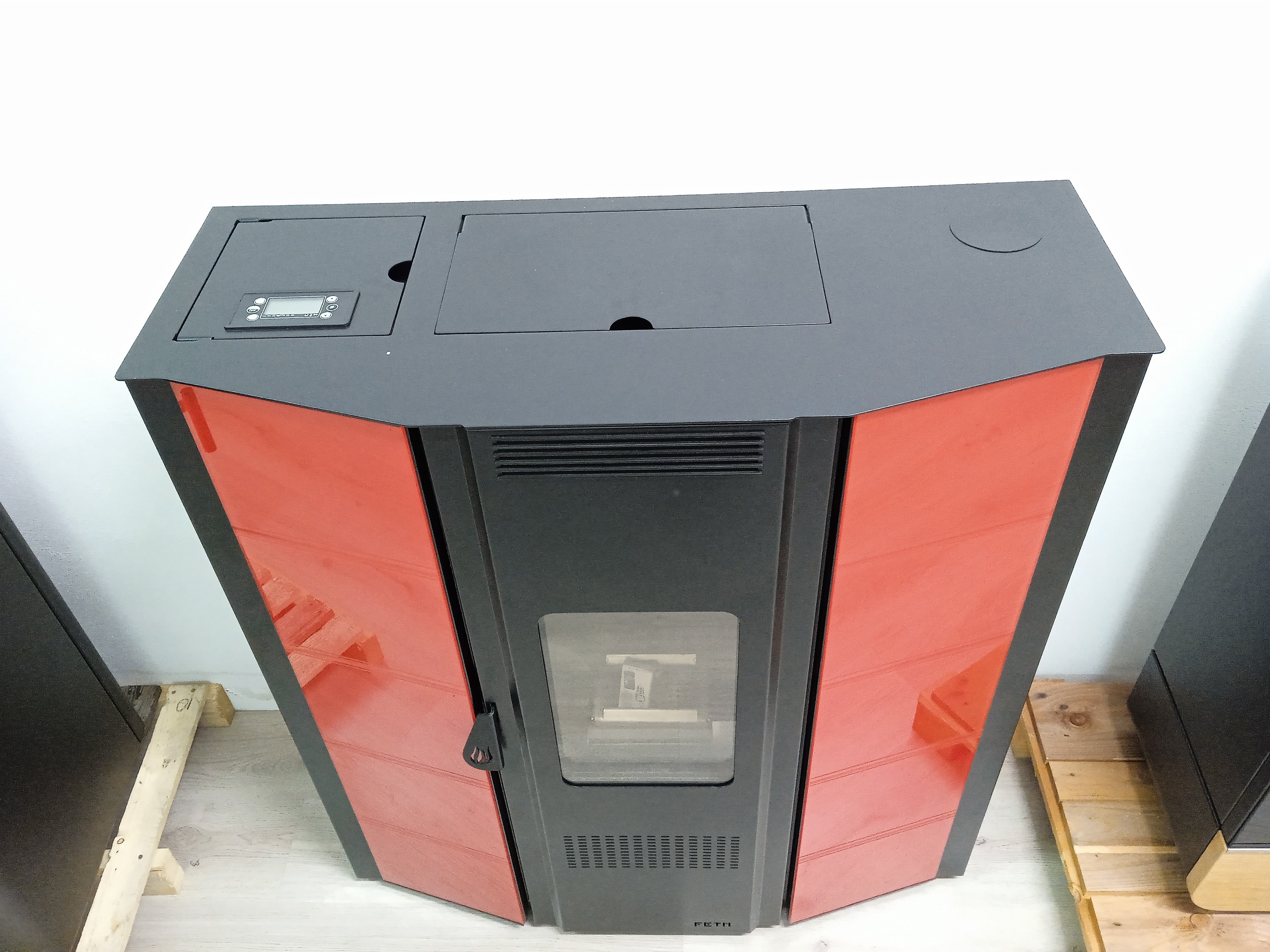 Termostufa a pellet F.E.T.M. mod. Idro Slim Classica - 4
