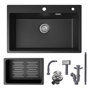 Lavello Cucina Sottotop Singolo In Acciaio Inox 42x38 Cm – Con Accessori E Scarico, Ideale Per Camper