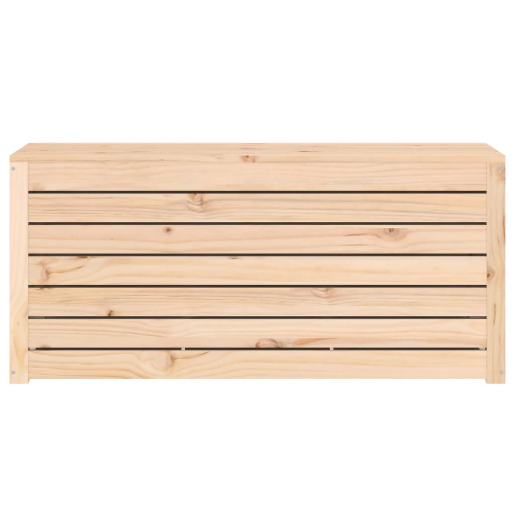 Maison Exclusive - Contenitore Giardino 101x50,5x46,5 cm Legno Massello di Pino - 5