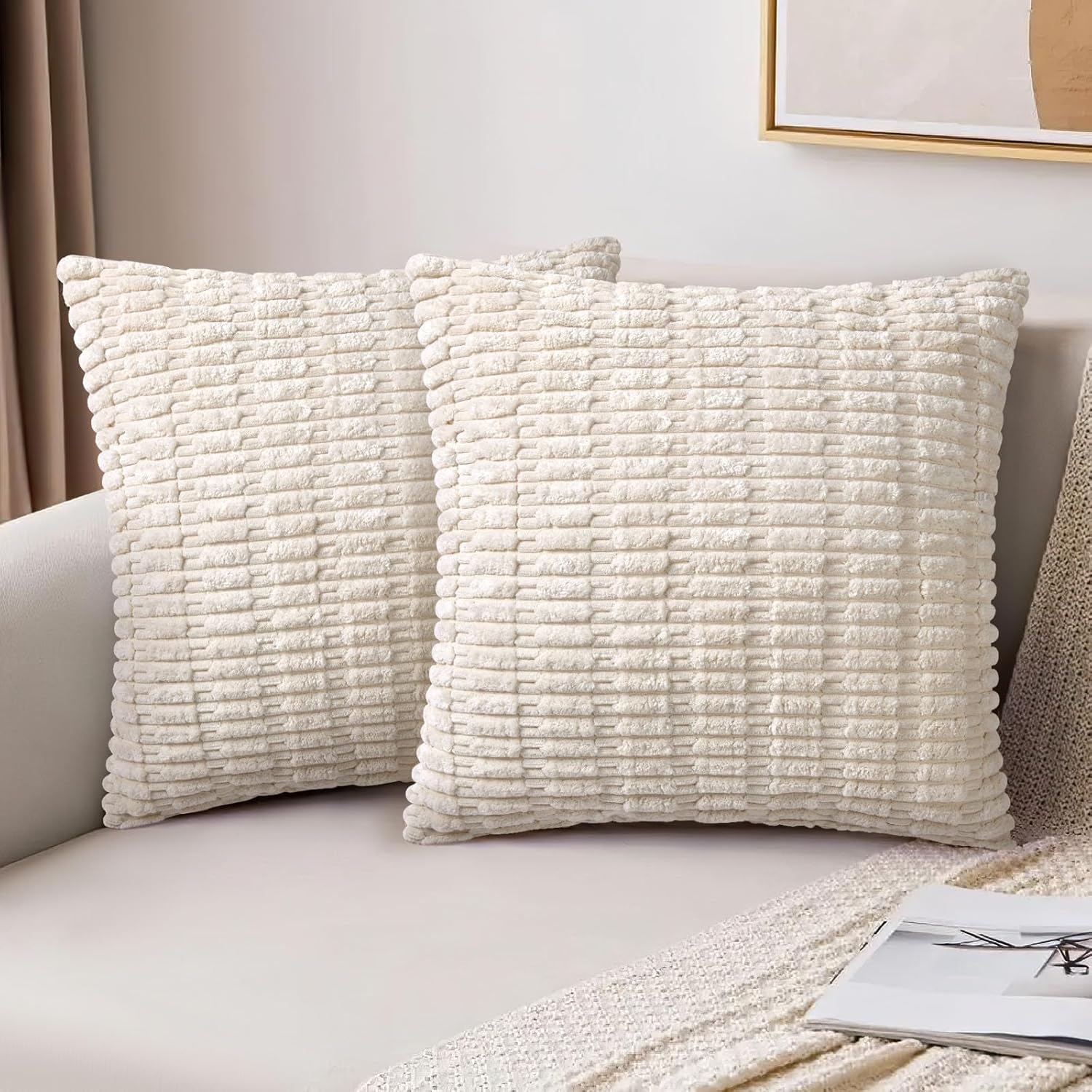 Housse de Coussin 45x45 Orange | Housse Moderne