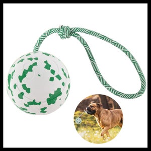 SHINROAD Lot De 2 Balles Interactives Pour Chien – 7,6 Cm – E-TPU Doux Et Résistant – Flottantes – Pour Grands Chiens