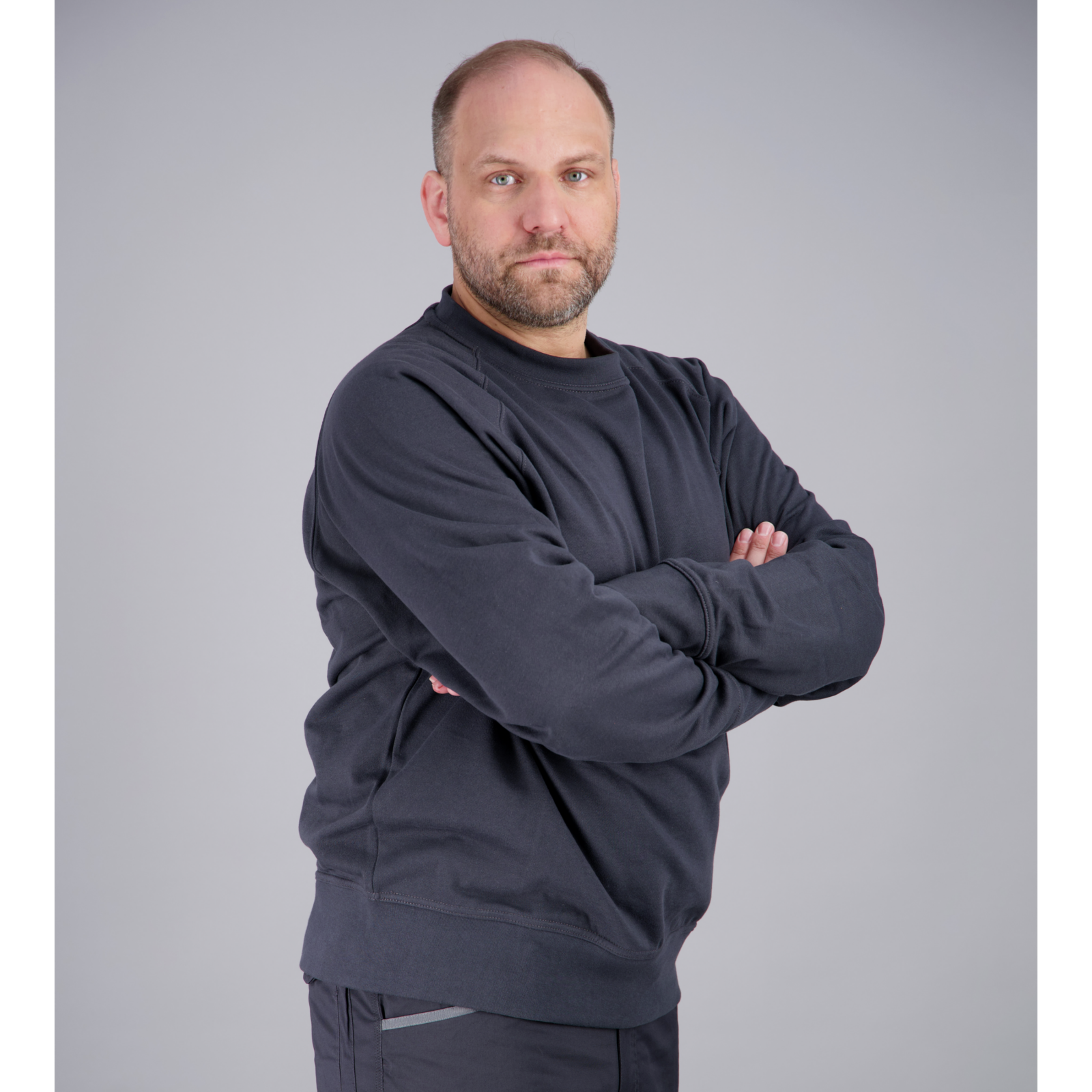 Sweat de travail Col Rond Würth MODYF Anthracite - 3