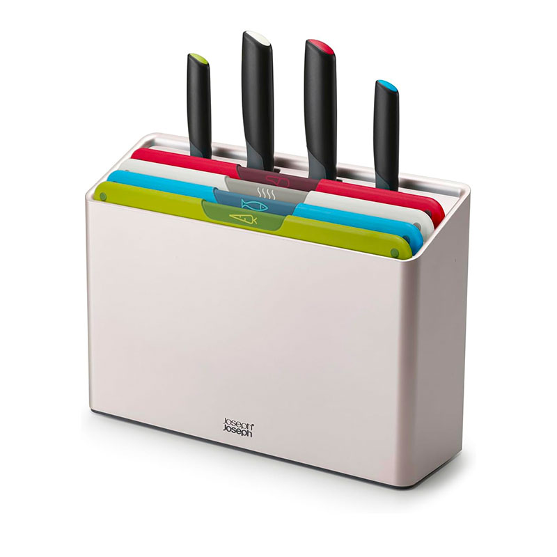 Joseph Joseph zestaw desek i noży Folio Icon Plus, multikolor