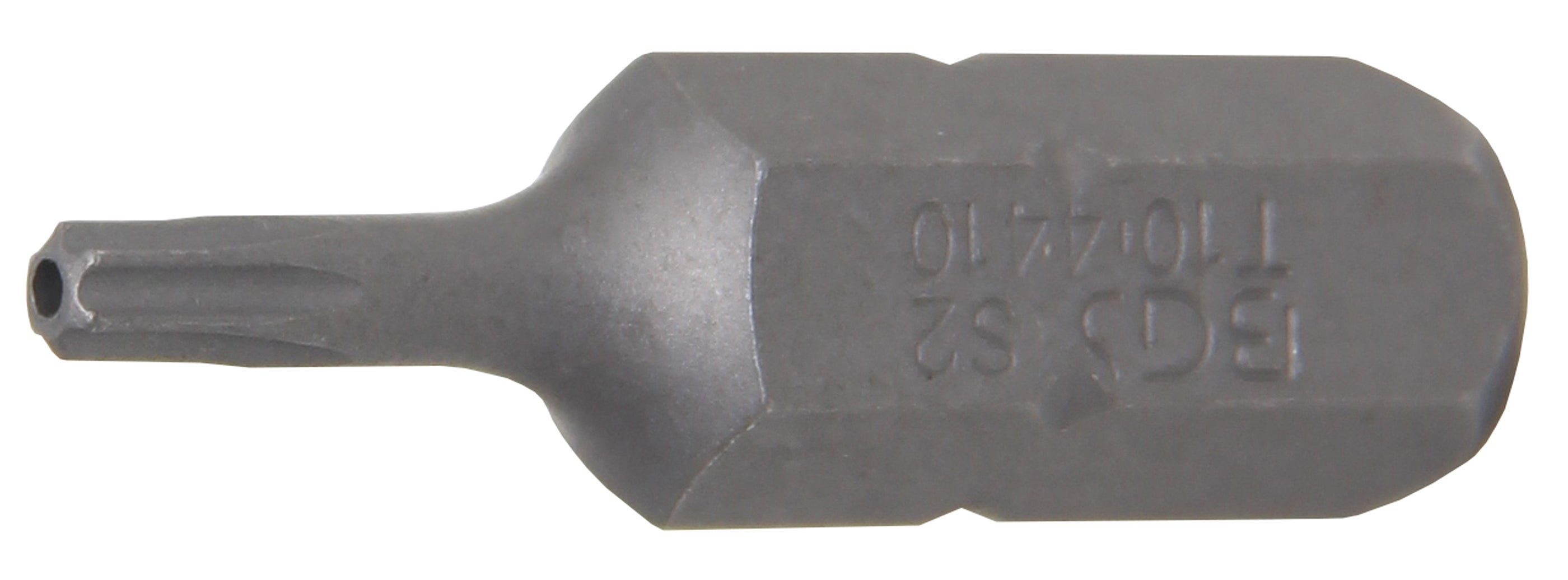 BGS Bit Długość 30 mm Napęd Sześciokąt zewnętrzny 8 mm (5/16") Profil T (do Torx) z otworem T10 - 4410