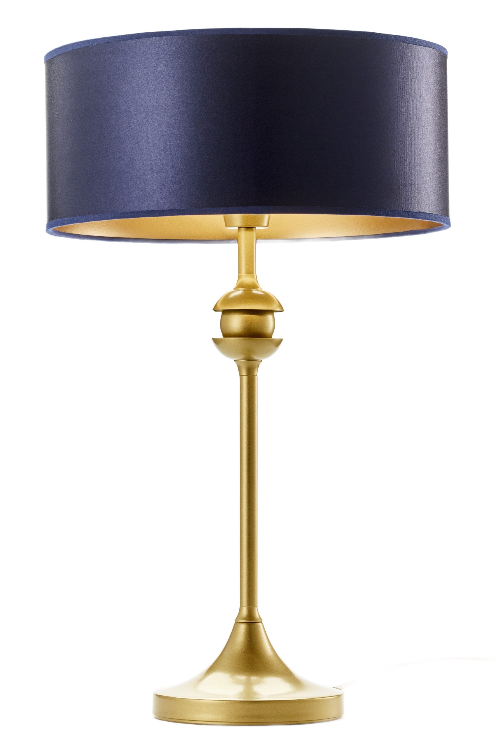 Lampa stołowa KASZMIR złota 1xE27x20W metal wym:54x35x35cm IP20 Jupiter