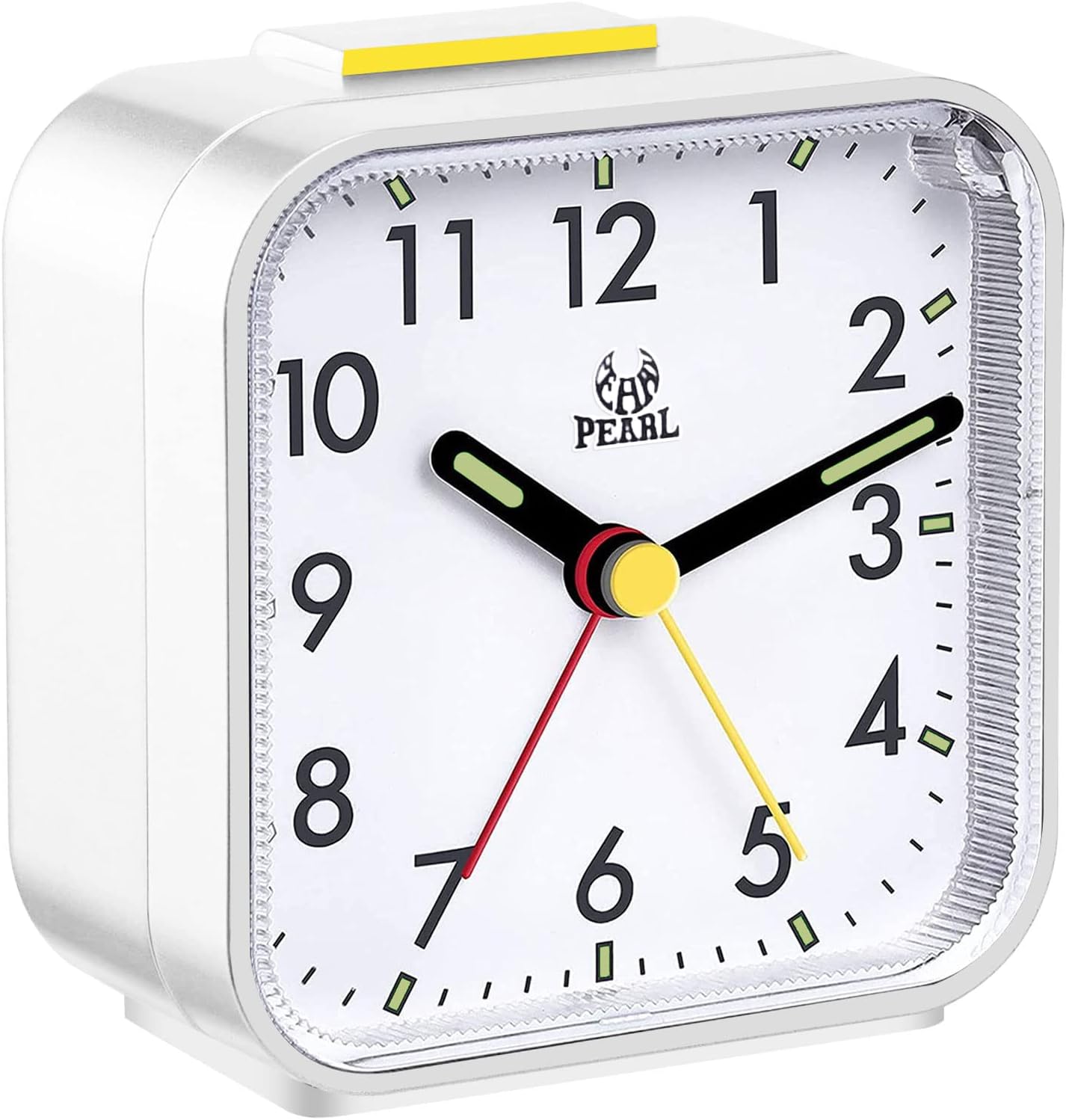 Mini Horloge Numérique Voyage Silencieuse - Écran LCD, Piles Incluses, Pour Chambre Et Bureau