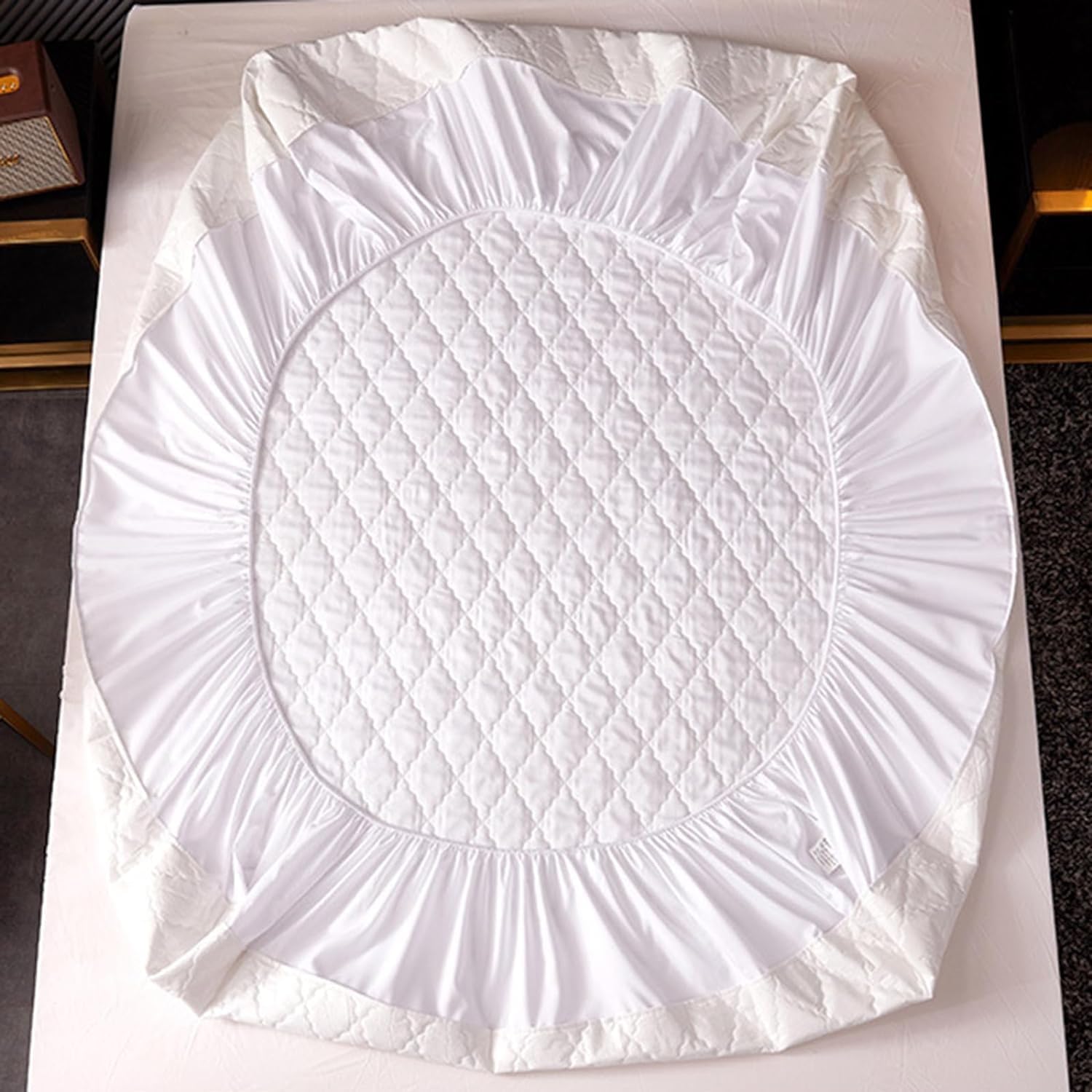 Housse de Matelas 150x200 cm Imperméable - Alèse Microfibre Douce - Protection Anti-Urine pour Bébé et Adulte - Facile à Nettoyer - 5