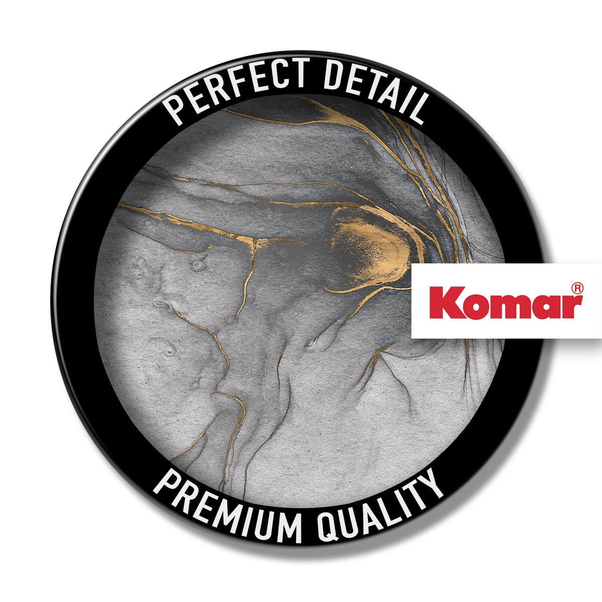 Fotomurale in tessuto non tessuto di Komar - Ink Gold Flow - Dimensione: 350 x 250 cm - 6