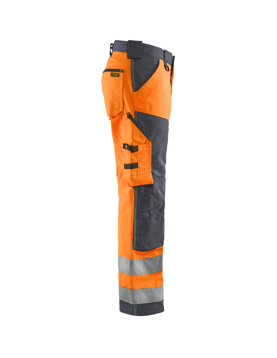Pantalon artisan haute visibilité Orange fluo/Gris anthracite - Blaklader - Taille 54 - 4