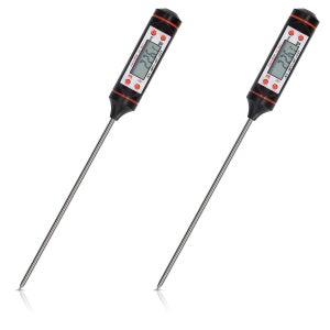 Termometro Da Cucina In Acciaio Inox Per Barbecue E Carne, Quadrante Con Sonda - 4
