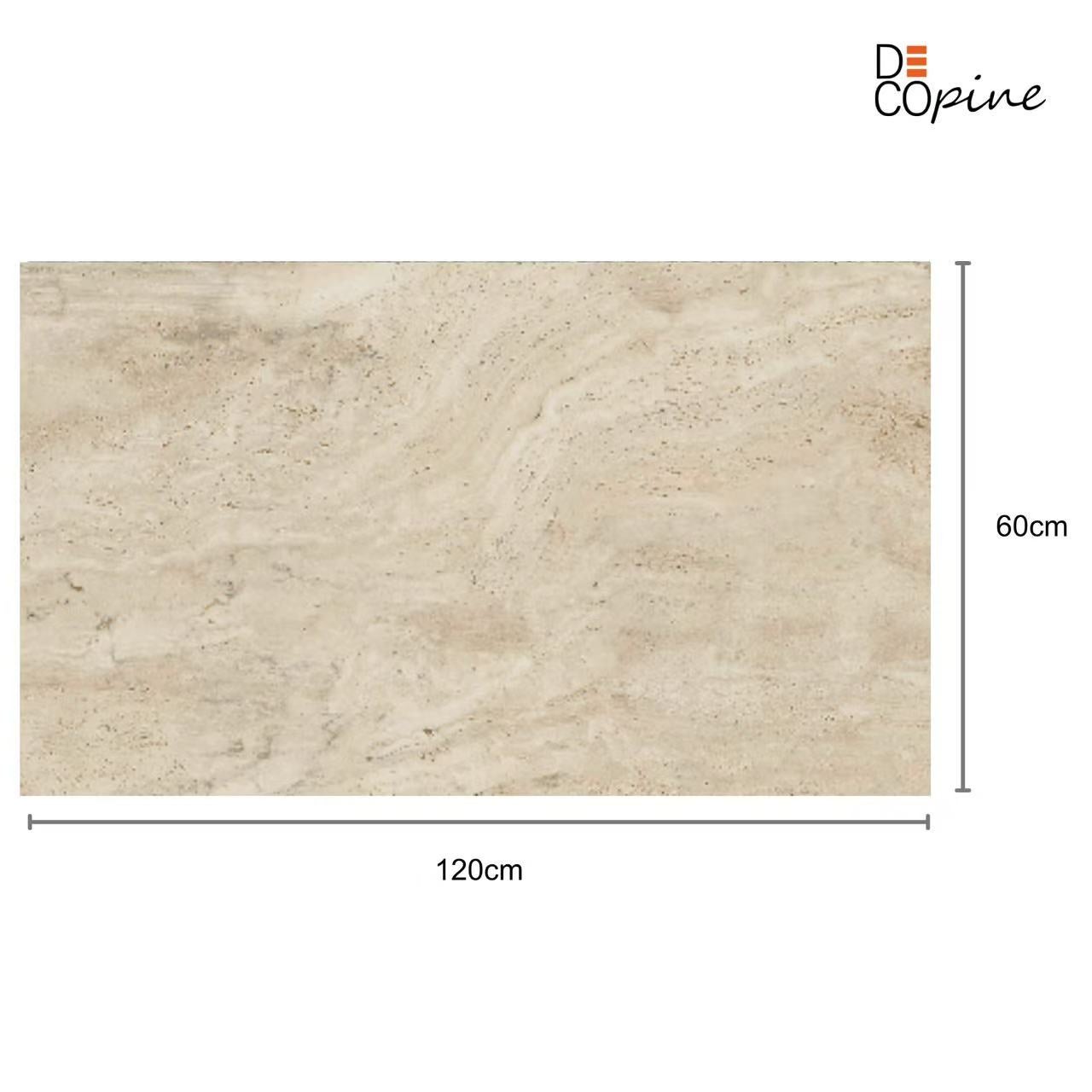 Decopine – Paneles murales flexibles efecto Travertino Beige - 3