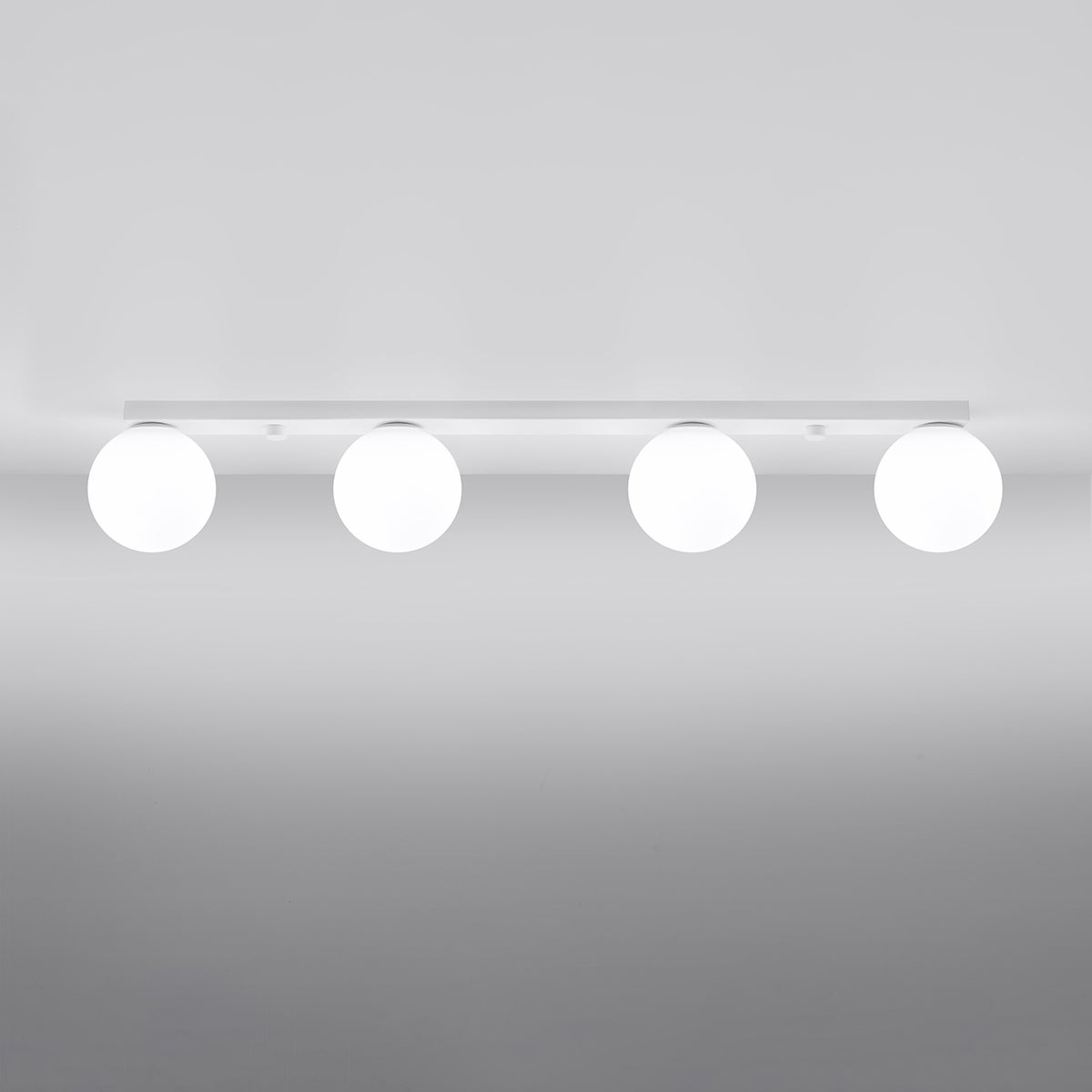 Plafon ZYNFI 4 biały LED 3000K - 88x12x14.5cm Sollux