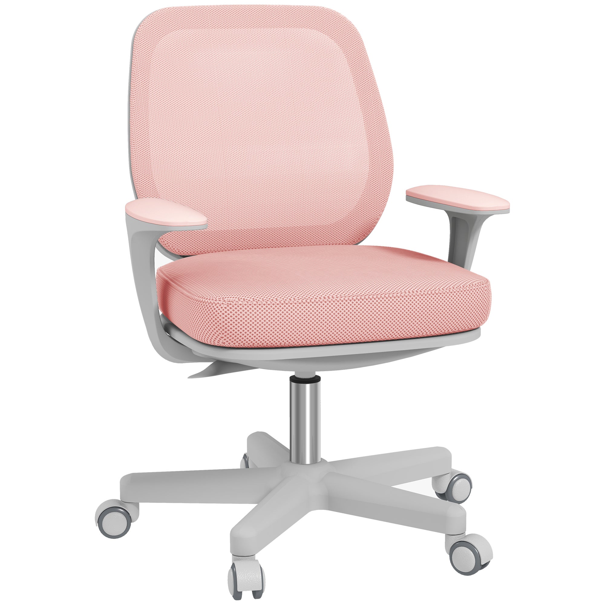 Rattantree Sedia Da Ufficio Ergonomica Verde Con Supporto Lombare - Braccioli Regolabili, Schienale In Rete Traspirante, Altezza Regolabile, Ruote Girevoli, Gaslift SGS