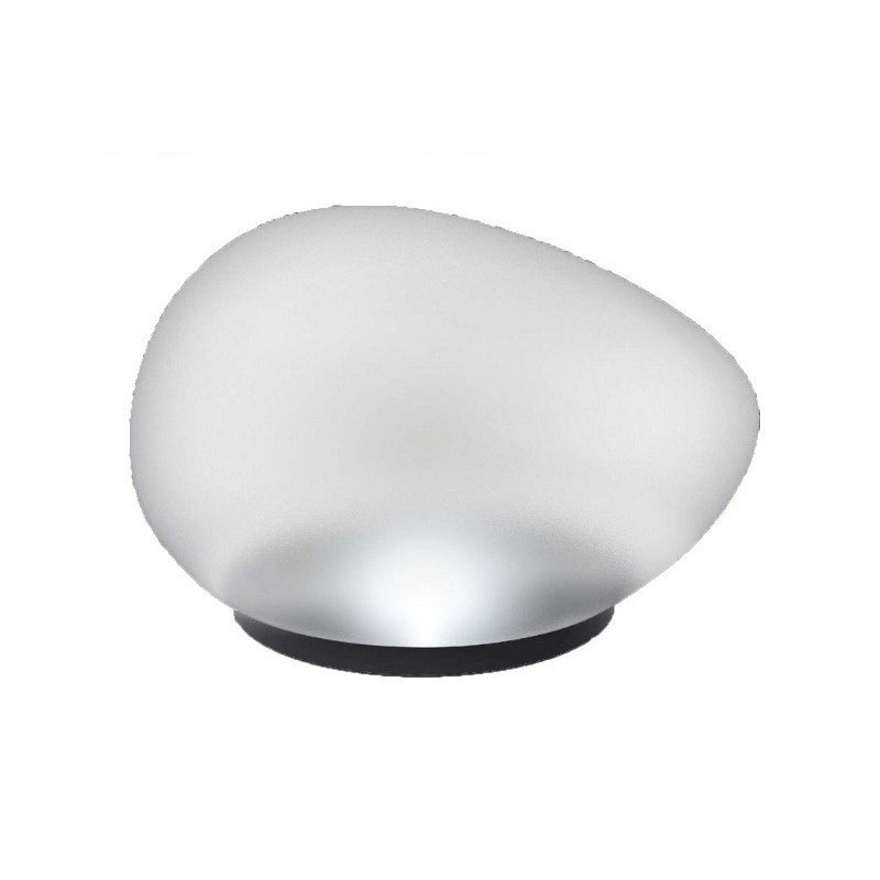 Lampa solarna z kamieniem, zewnętrzne oświetlenie LED zimnym światłem do ogrodu, na patio i podwórko, dekoracyjna lampa do trawnika i ogrodu