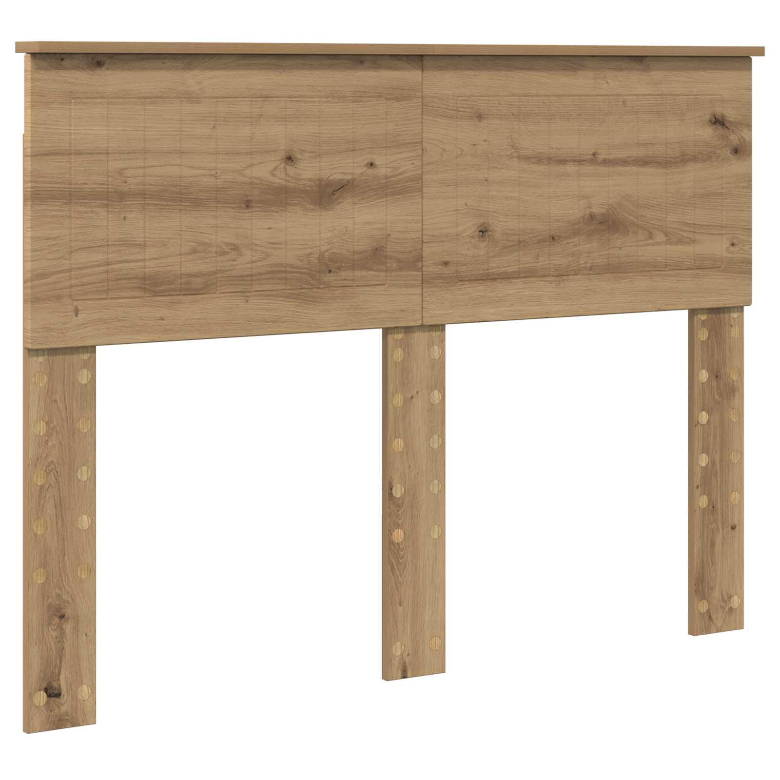 Cadre de lit en pin massif pour la chambre, 135 × 190 cm - 6