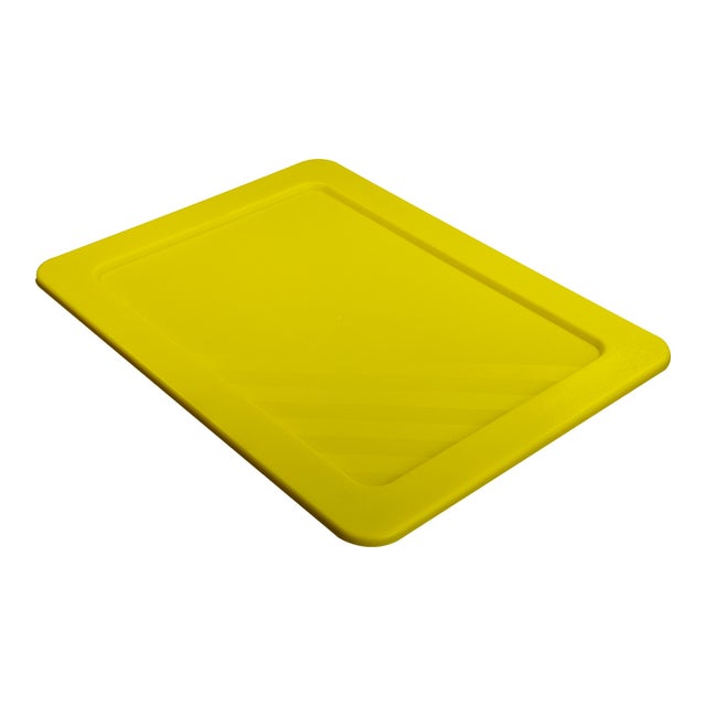 Couvercle Boite de rangement Novabac 10L Jaune - 5202081