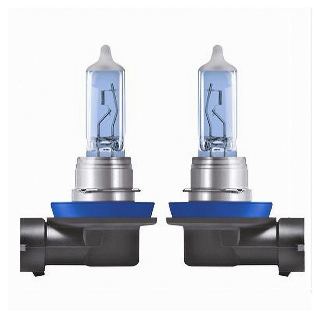 Lampadine LED H11 Alopee 20000 Lm - 600% Più Luminose, 6500K Bianco, Plug And Play, Per Fari Auto, Con Ventola