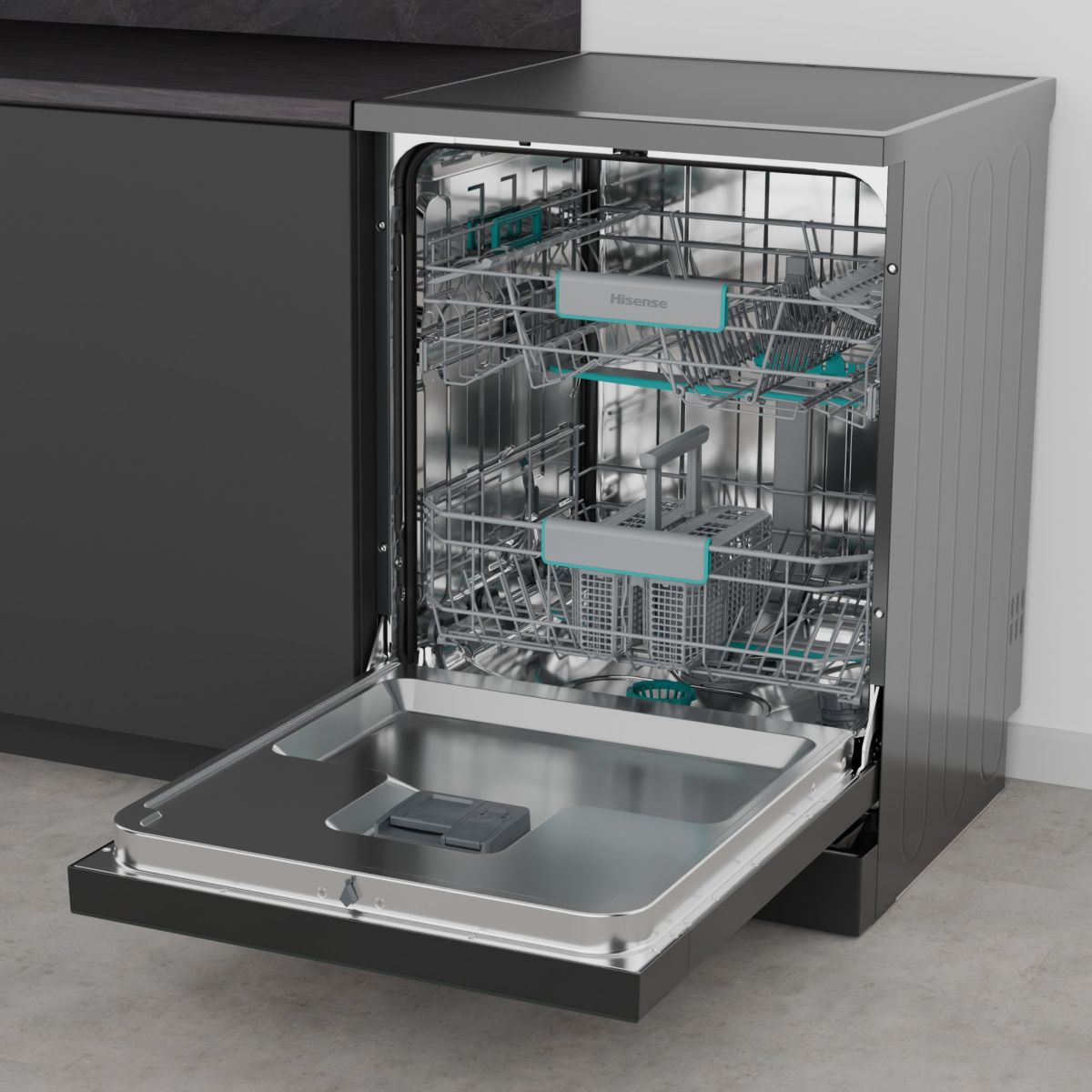 Lave vaisselle 60 cm HISENSE HS672B90B - 4
