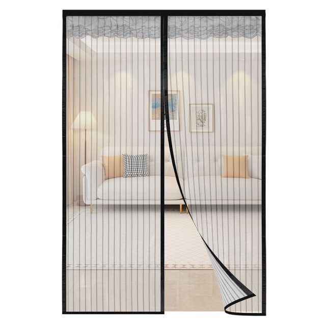 Zanzariera magnetica 90 x 210 cm Tenda per porta senza trapano Striscia adesiva