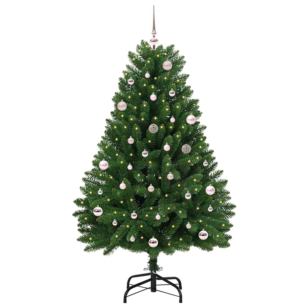 Albero Di Natale | Albero Natalizio Artificiale Con Rami Pieghevoli 180 Cm Pvc 98397246