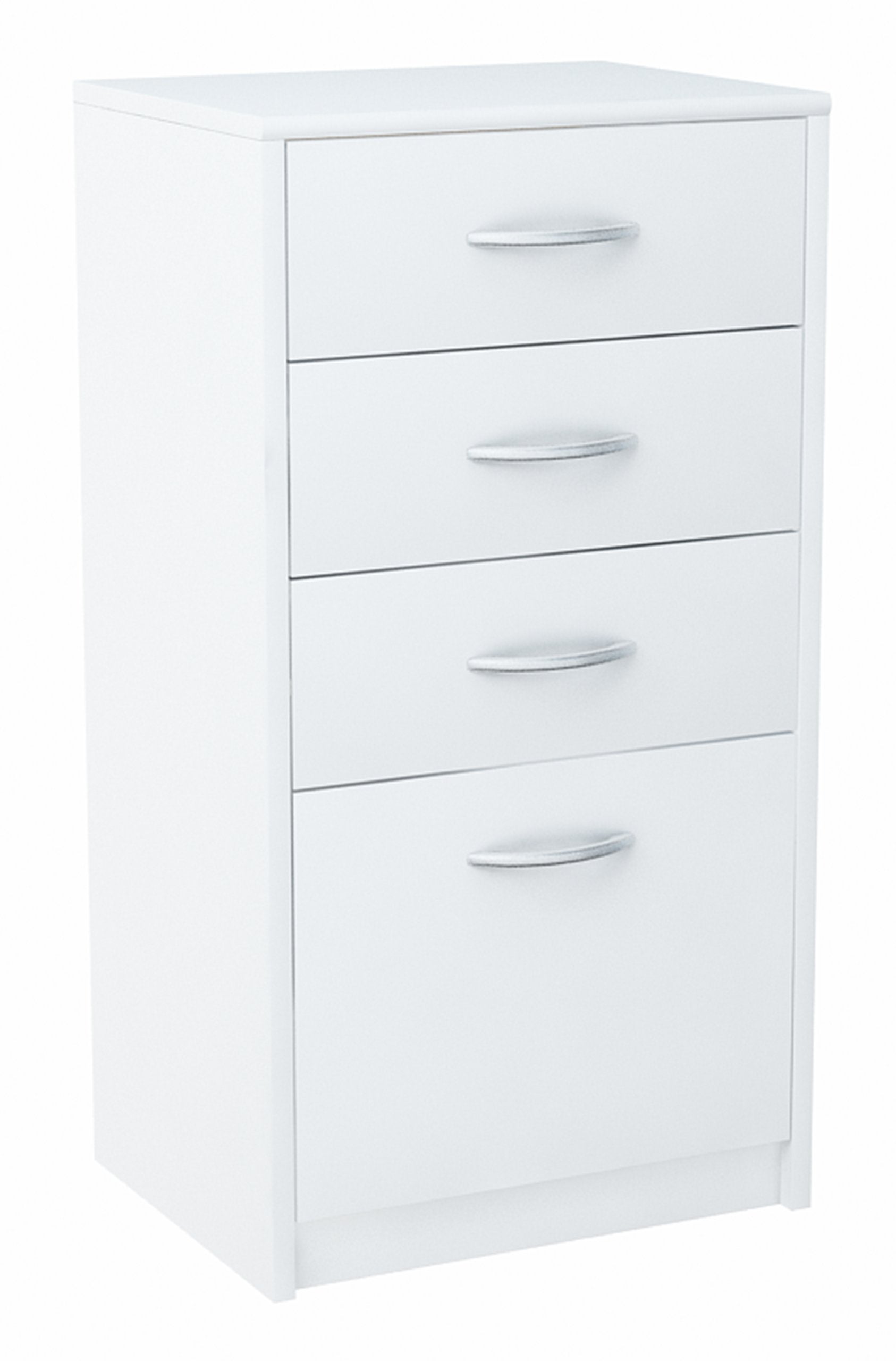 Komoda szafka 45cm 4S BIAŁA 4 szuflady regał