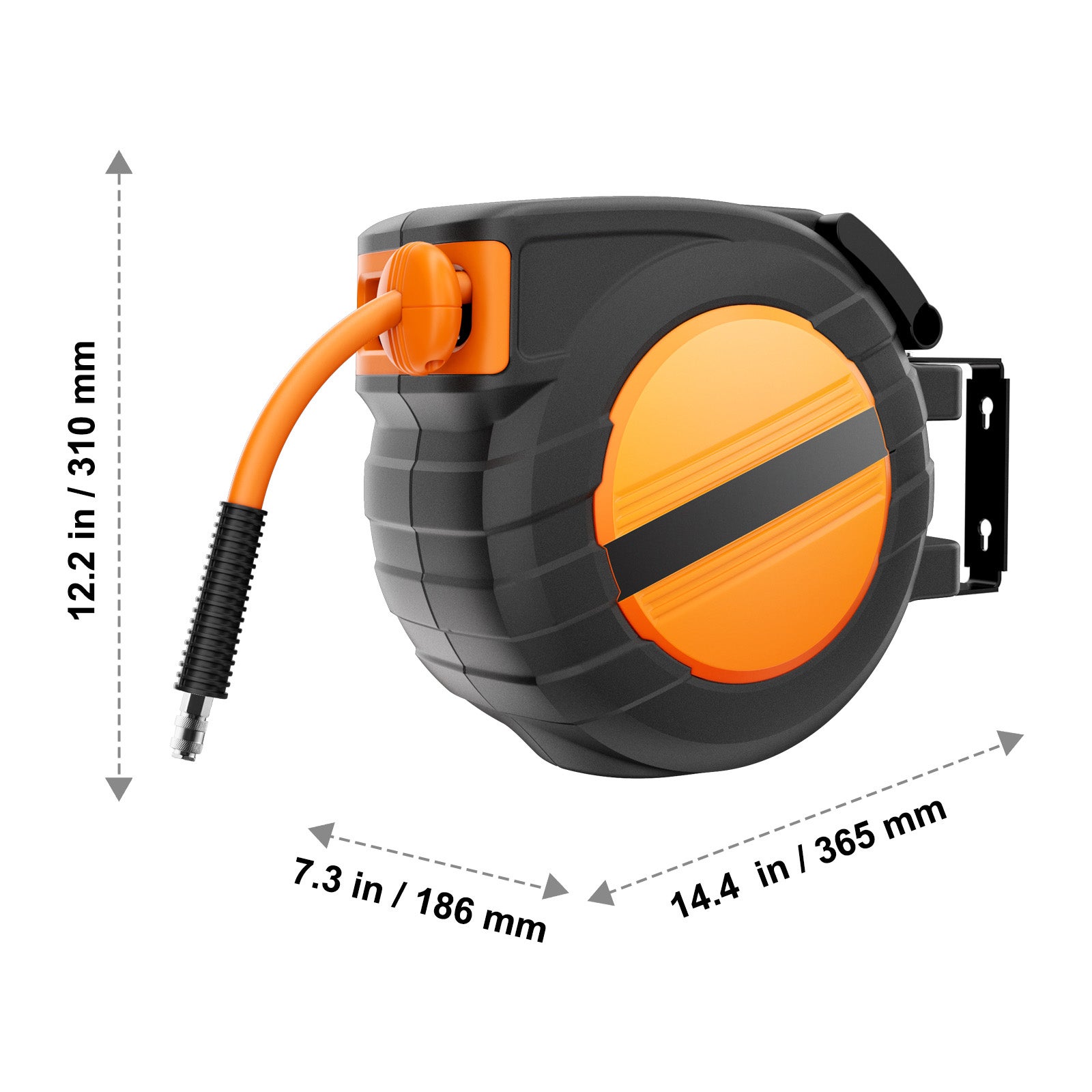 Mophorn Avvolgitubo Aria Retrattile, 3/8IN X 50FT, 300PSI - Foto 2