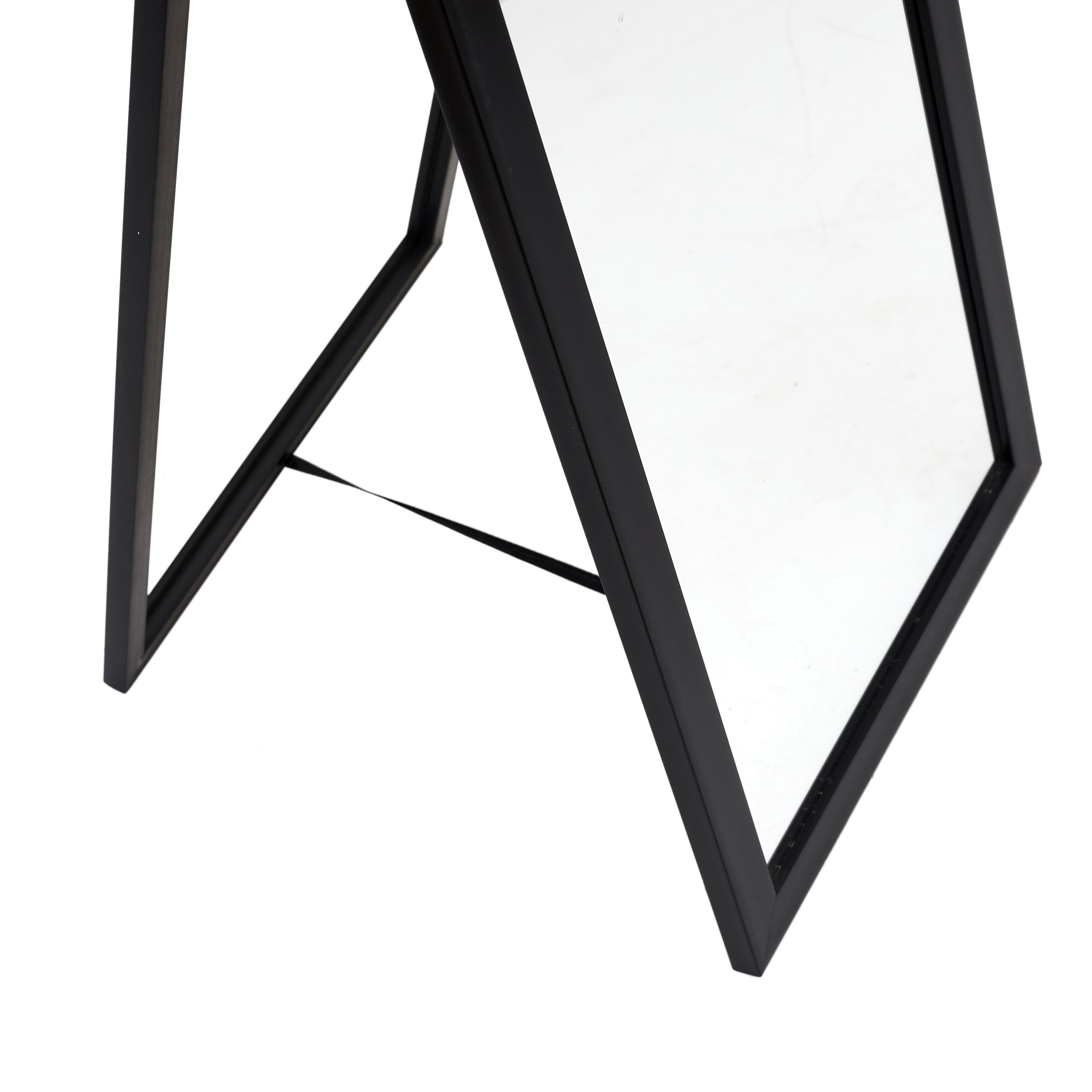 Miroir - Home Deco Factory - Sur Pied - Noir - H124 X L35 X P3 Cm - 5