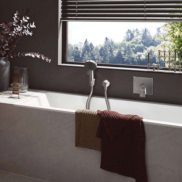 hansgrohe Vivenis, Mitigeur monocommandé encastré pour baignoire, 75415000, Farbe: chrome - 2