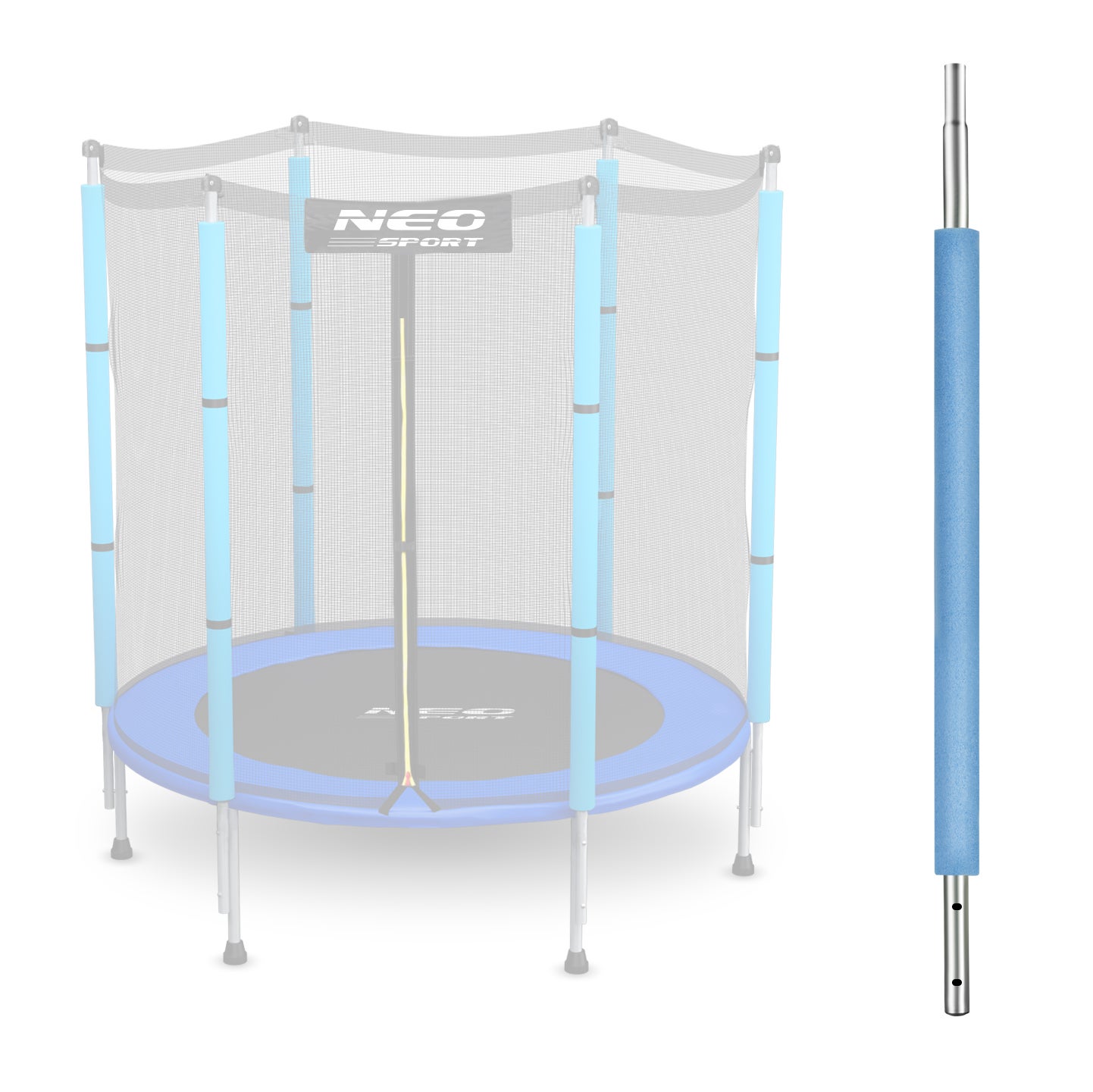 Słupek dolny z pianką do trampoliny 4,5ft Neo-sport