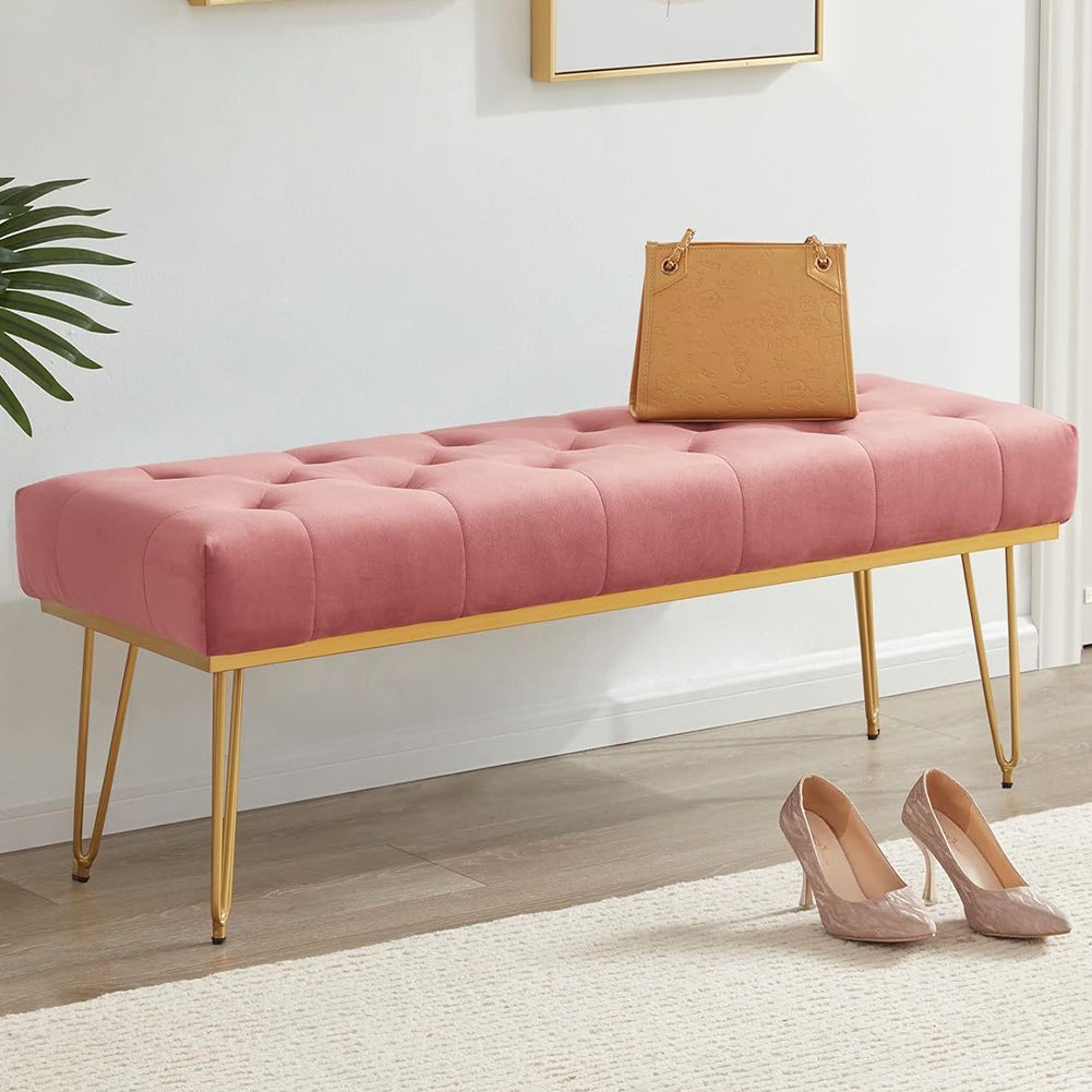 Cassapanca Pieghevole Patchwork HOME DECO - 76x38x38 Cm, Poliestere E Legno, Multicolore - Foto 12