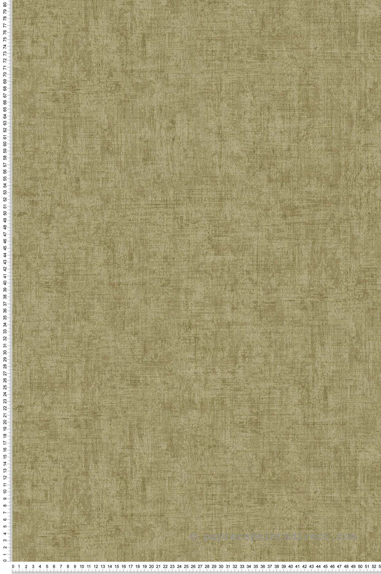 Tapeta malowany efekt szaro-oliwkowym - 53 cm x 10.05 m - A.S. CRÉATION