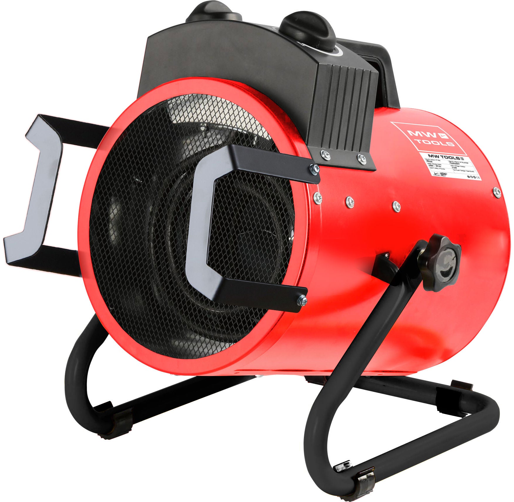 Chauffage électrique de chantier soufflant orientable 3kW 230V portable — free download