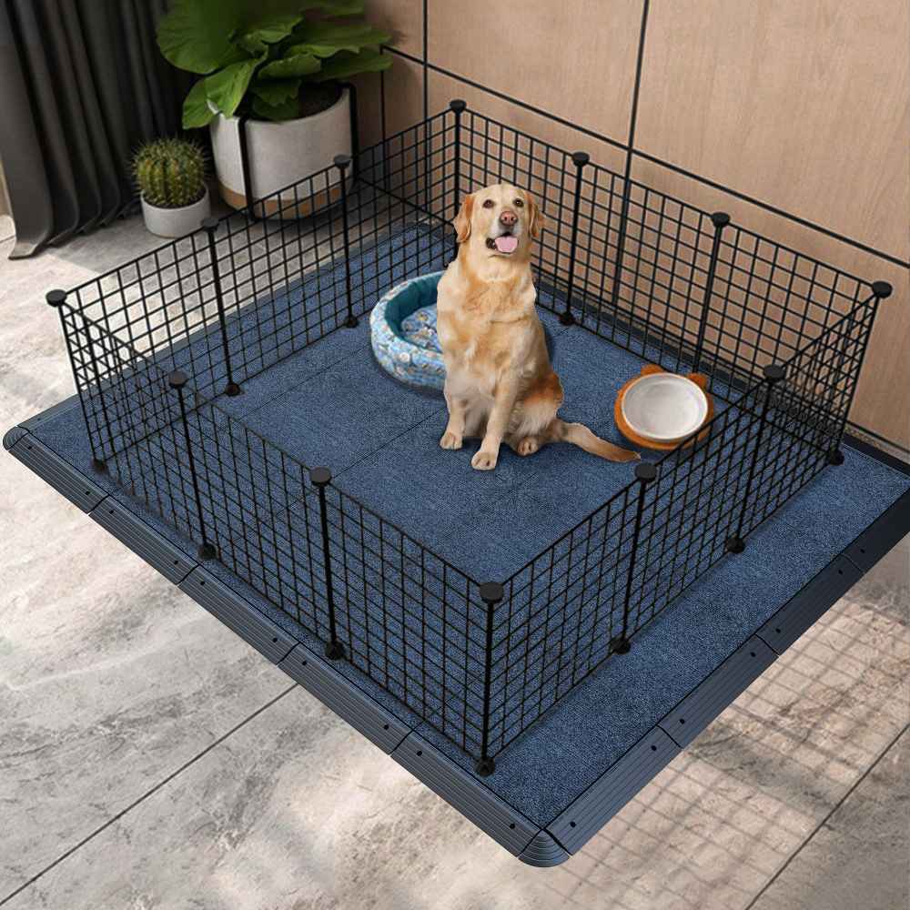 Baldosas de terraza encajables 30x30 cm – Suelo modular tipo alfombra para balcón, piscina, patio o jardín, instalación rápida y fácil, 36 uds - 8