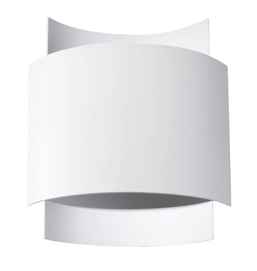 Kinkiet ścienny Impact biały 1xG9x40W wym: 23 x 22 x 11 cm metal IP20 Sollux Lighting
