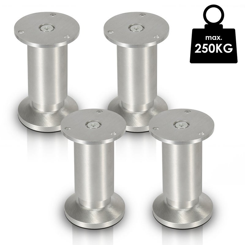 Pied Alliage Aluminium Instrument Pieds Diapason Universel Alliage Aluminium - Support Stabilité Instrument Alliage Aluminium Stable