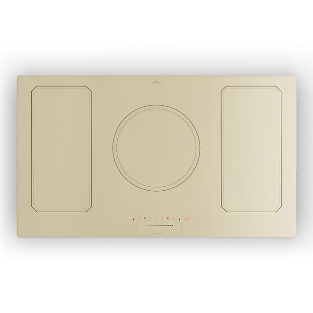 Plaque de cuisson à induction - Victoria 5 Flex - encastrable 7400 W 2 zones Flex minuterie - Ivoire