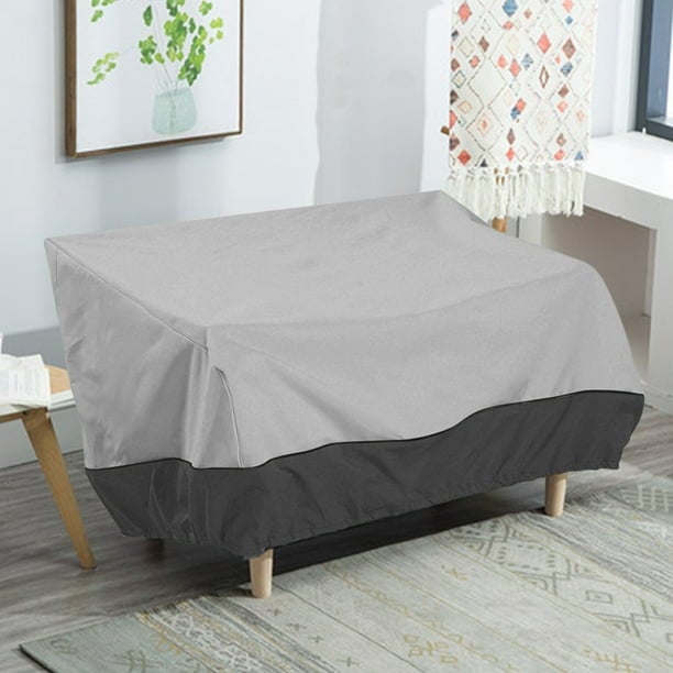 Housse imperméable pour canapé d’extérieur, protection mobilier de jardin et banc de terrasse, housse anti-poussière pour usage extérieur - 8