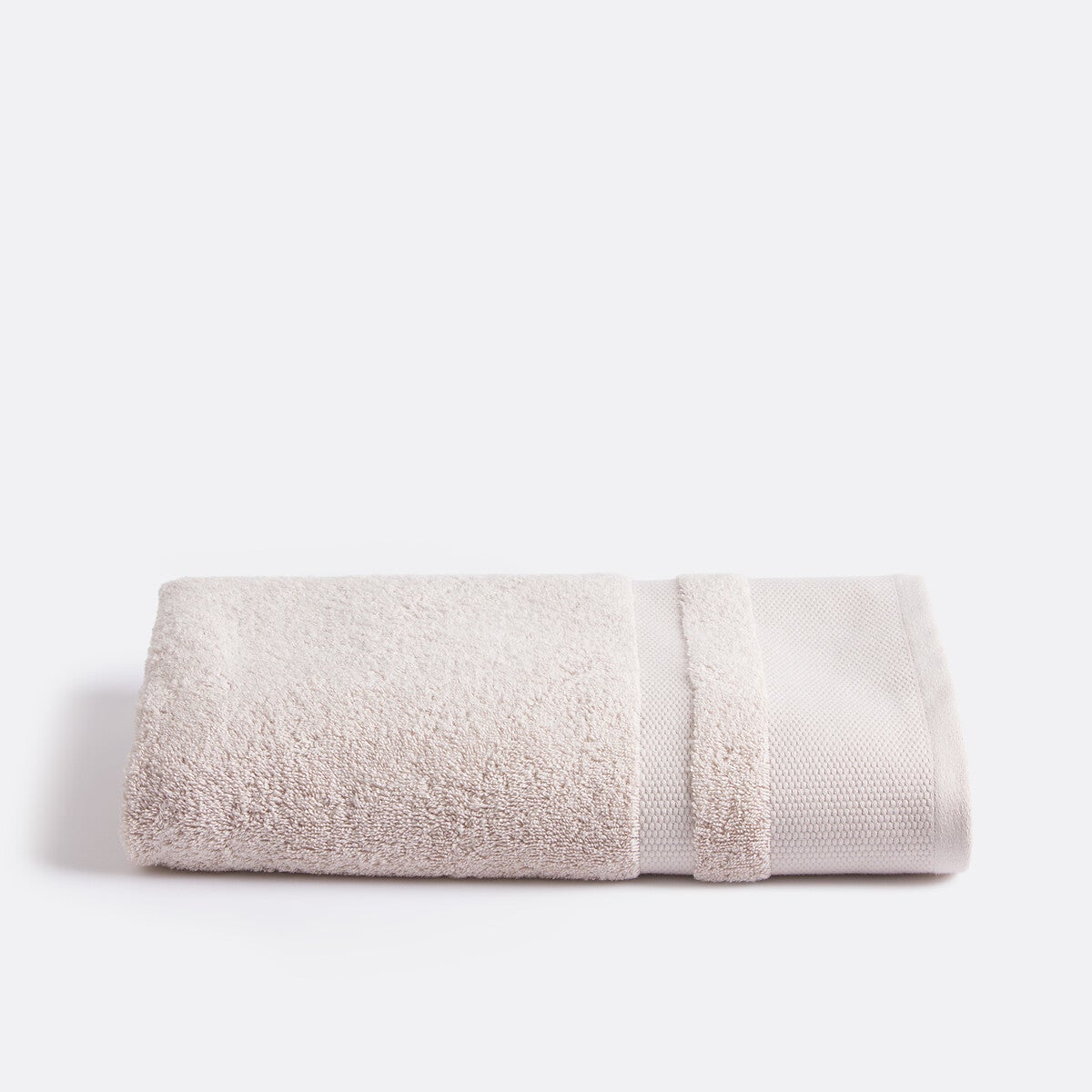 Maxi Drap De Bain ESSENZA - 90x150 Cm - Coton Bio 100% - 550 G/m² - Oeko-Tex - Lavable 60°C - Couleur écru