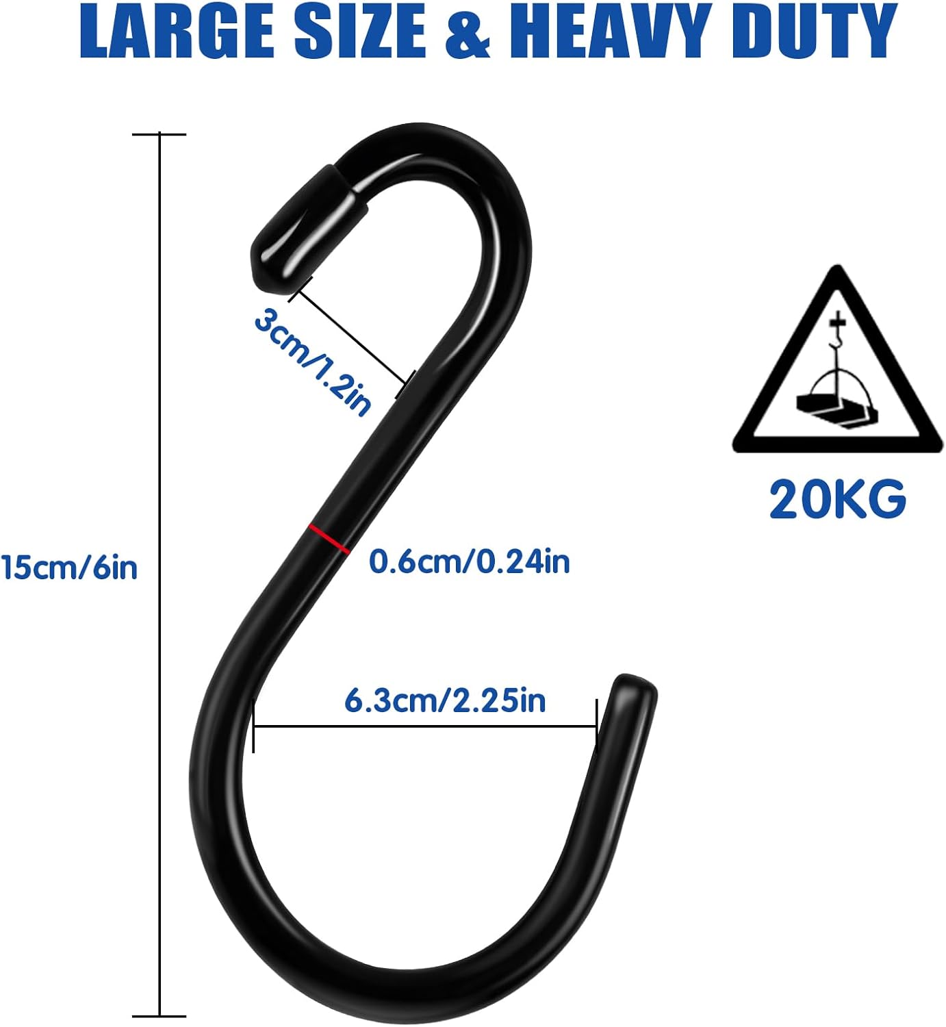 Lot De 10 Crochets De Suspension, Crochets En S Pour Salle De