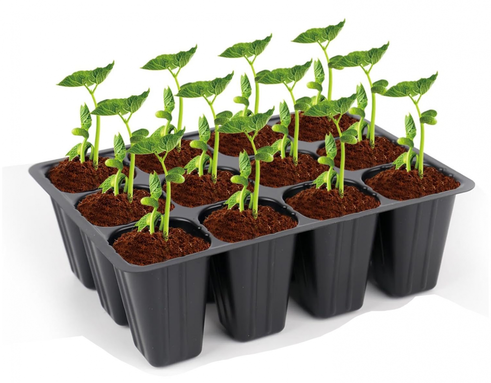 Wielokrotnego użytku tacki startowe - Mini propagator do szklarni - Miski do uprawy roślin - Szklarnia wewnętrzna