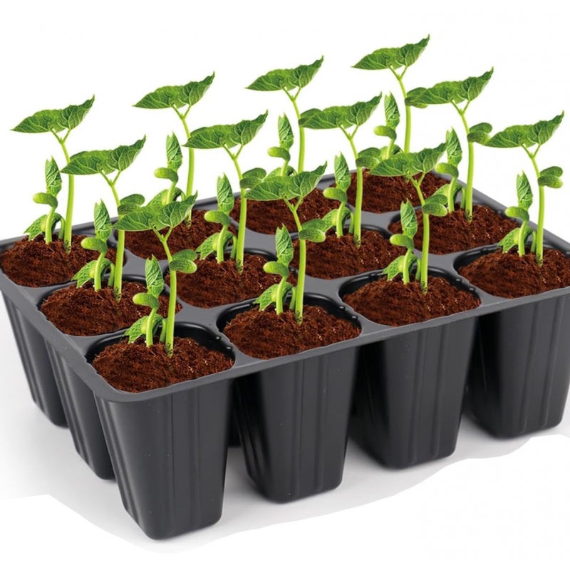 Wielokrotnego użytku tacki startowe - Mini propagator do szklarni - Miski do uprawy roślin - Szklarnia wewnętrzna