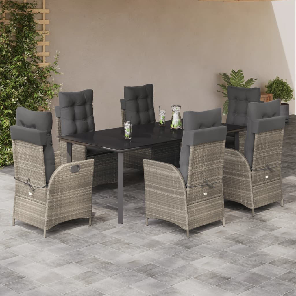 Cuscini Per Sedie Da Esterno In Vimini Rattan - Quadrati, Idrorepellenti, Per Patio E Giardino