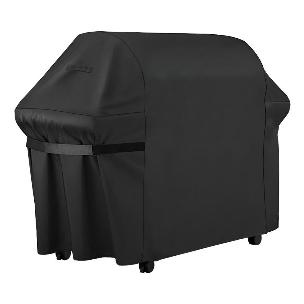 Grill ogrodowy o wymiarach 170 x 61 x 117 cm i akcesoria do spożywania posiłków na świeżym powietrzu do grilla i pokrowca na wędzarnię