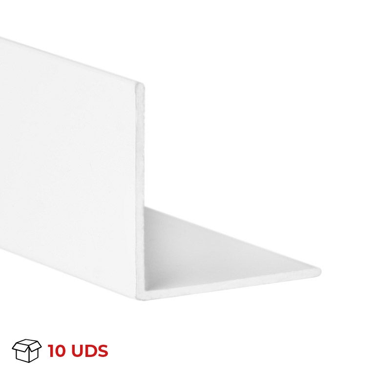 Cornières En Aluminium 25x25x3mm, Lot De 8, Longueur 300 Cm - Parfait Pour Bricolage, étagères Et Renforcement