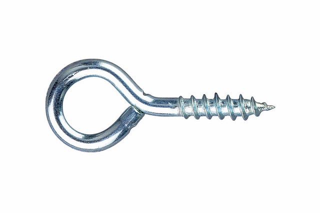 Crochets à oeillet fileté fermé - Acier Zingué 19 x 60 (4,4 x 42 x 15) - Boite de 200