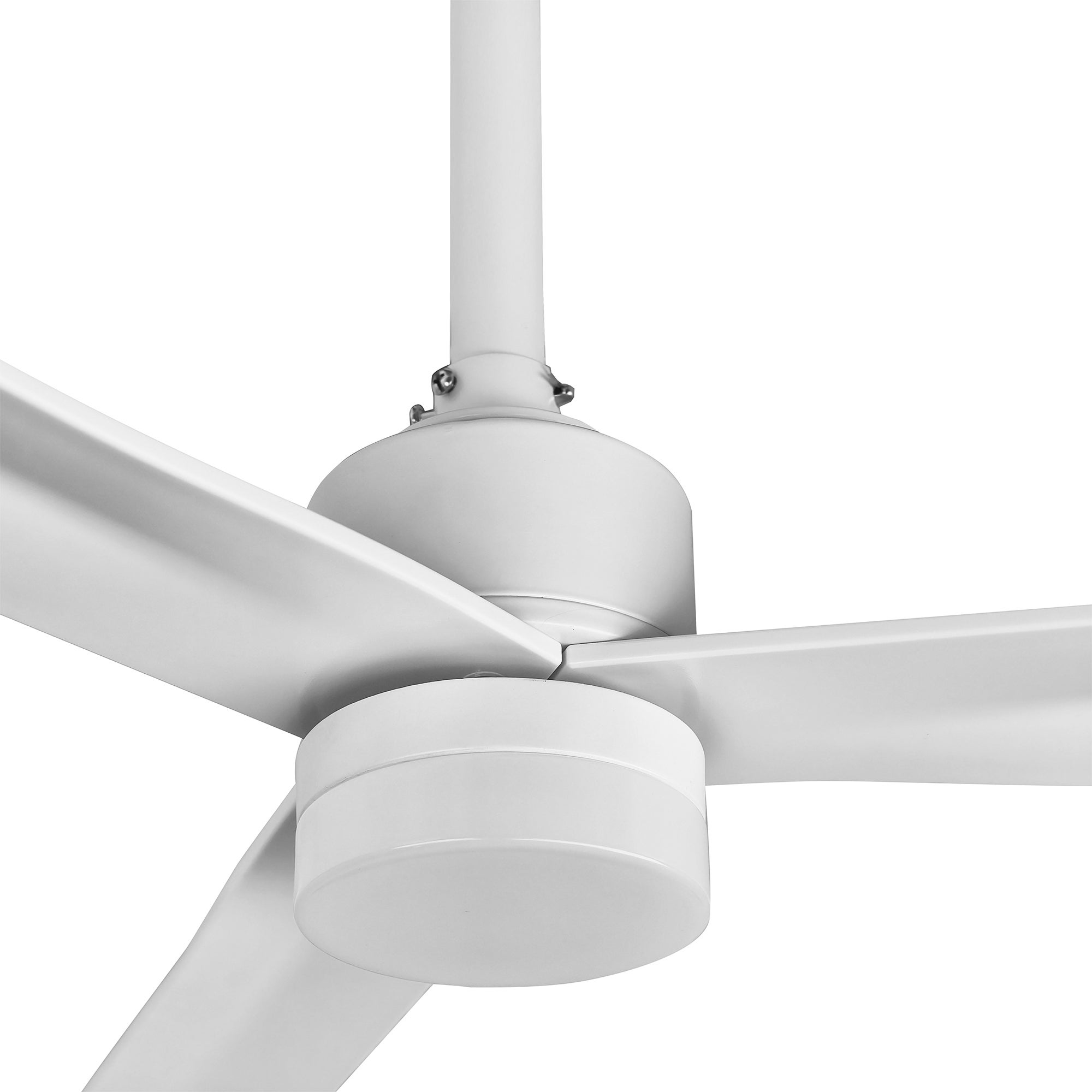 Ventilador de techo con luz Parrot Uncle motor DC silencioso blanco mate 127 cm con mando 6 velocidades invierno-verano - 9